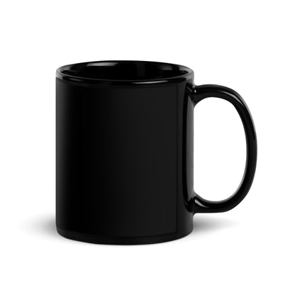 September Begins Black Glossy Mug